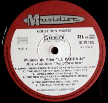 LP Nino Rota: Le Parrain (The Godfather) (Musique Du Film - Music Of The Movie)