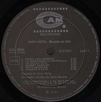LP Nino Rota: Musiche Da Film