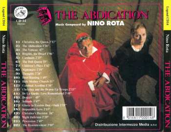 CD Nino Rota: The Abdication = La Rinuncia (Original Soundtrack)