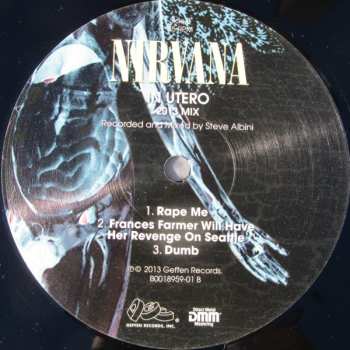 2LP Nirvana: In Utero (2013 Mix)