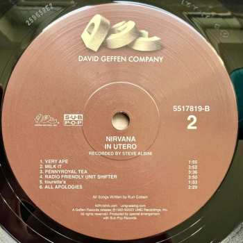 LP/EP Nirvana: In Utero LTD