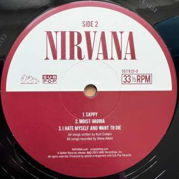 LP/EP Nirvana: In Utero LTD