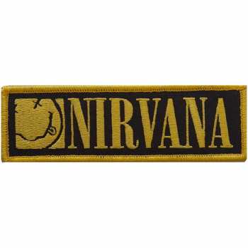 Mercancía Nirvana: Nášivka Logo Nirvana & Smiley
