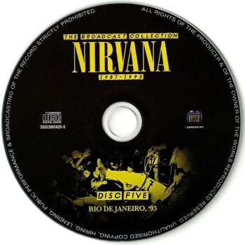 5CD/Caja Nirvana: The Broadcast Collection 1987- 1993