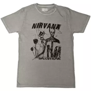 Camiseta Incesticide Stacked Logo Nirvana