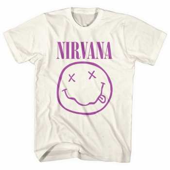 Mercancía Nirvana: Tričko Purple Smiley S
