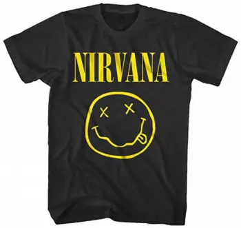 Camiseta Smiley Logo Nirvana