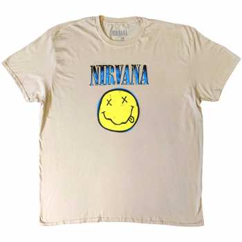 Mercancía Nirvana: Nirvana Unisex T-shirt: Xerox Smiley (xxx-large) XXXL