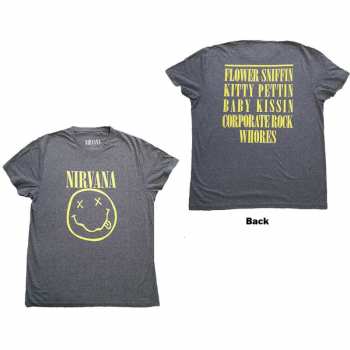 Mercancía Nirvana: Tričko Yellow Smiley  XS