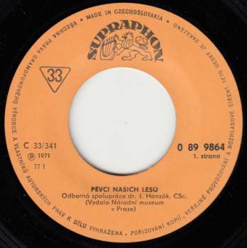 SP No Artist: Pěvci Našich Lesů