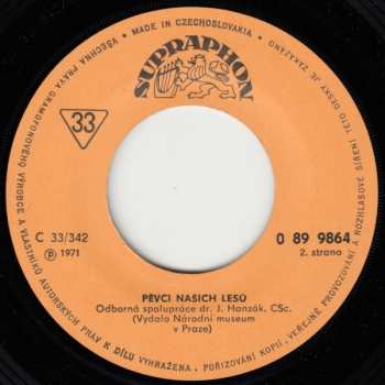 SP No Artist: Pěvci Našich Lesů