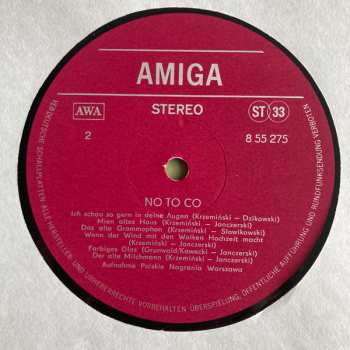 LP No To Co: No To Co