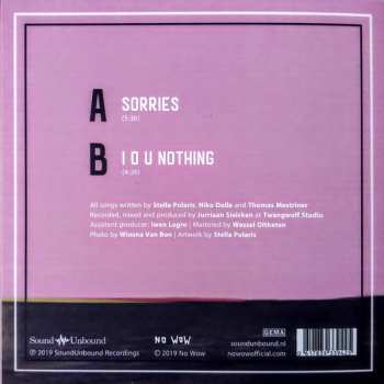 SP No Wow: Sorries / I O U Nothing