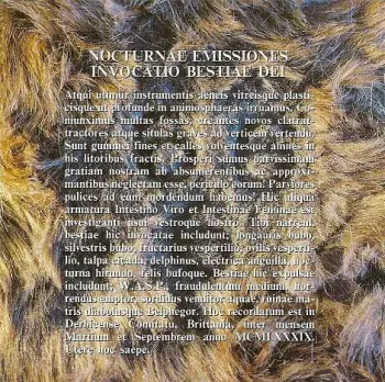 Invocation Of The Beast Gods