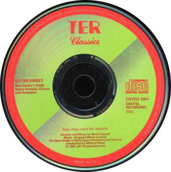 CD Noël Coward: Bitter Sweet