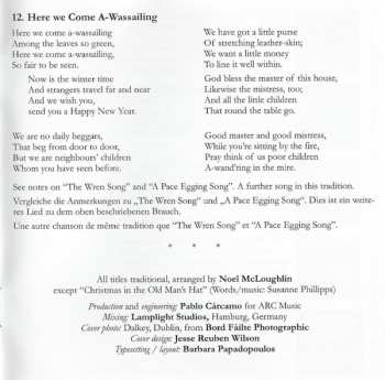 CD Noel McLoughlin: Christmas & Winter Songs From Ireland