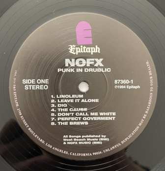 LP NOFX: Punk In Drublic