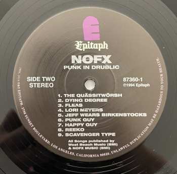 LP NOFX: Punk In Drublic