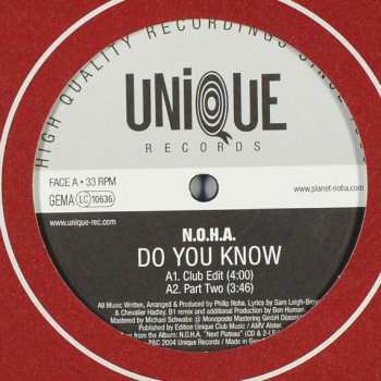 Album N.O.H.A.: Do You Know