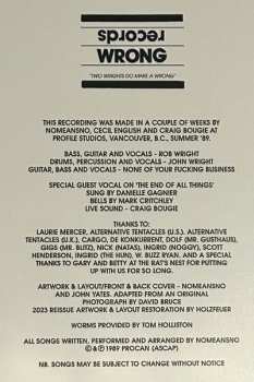 LP NoMeansNo: Wrong CLR