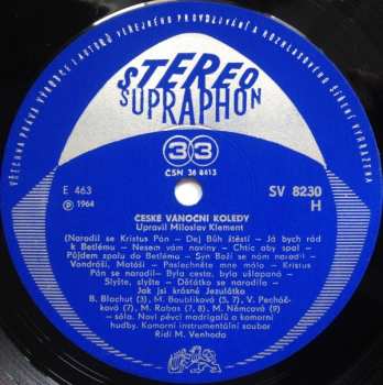 LP Miroslav Venhoda: České Vánoční Koledy / Koledy Evropských Národů