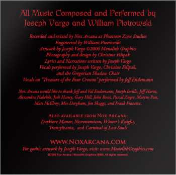 CD Nox Arcana: Blood Of The Dragon