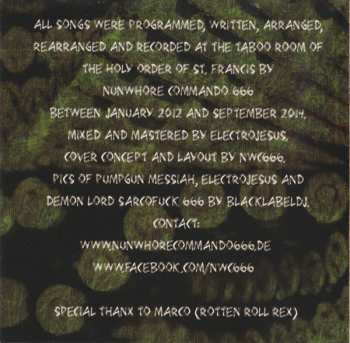 CD Nunwhore Commando 666: Nunwhore Commando 666