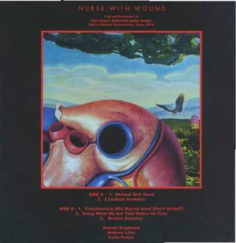 LP Nurse With Wound: 3 Lesbian Sardines CLR | LTD