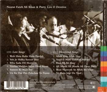 2CD Nusrat Fateh Ali Khan & Party: Love & Devotion
