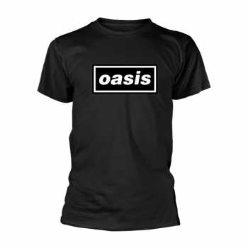 Merch Oasis: Camiseta Decca Logo Oasis (black)