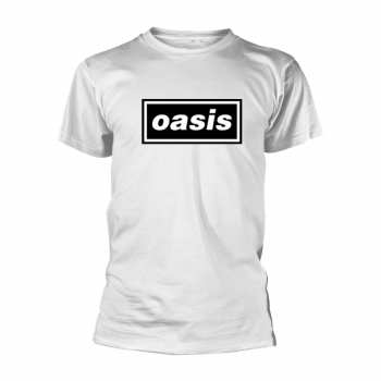 Merch Oasis: Camiseta Decca Logo Oasis (white)