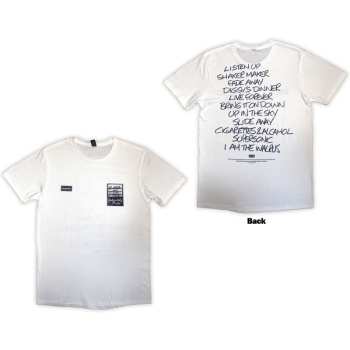 Mercancía Oasis: Oasis Unisex T-shirt: Definitely Maybe Aaa Setlist (back Print) (small) S