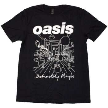 Merch Oasis: Camiseta Definitely Maybe Line Drawing