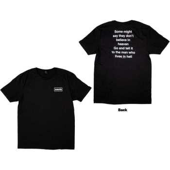 Mercancía Oasis: Oasis Unisex T-shirt: Some Might Say Lyric (back Print) (small) S