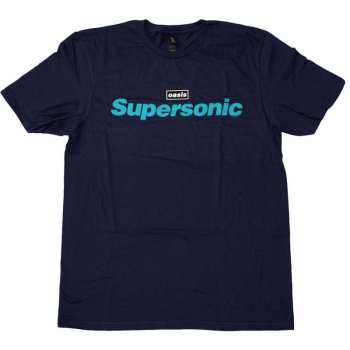 Merch Oasis: Camiseta Supersonic Title Colour
