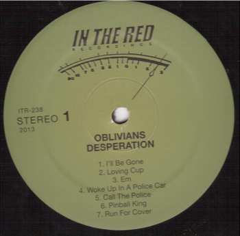 LP Oblivians: Desperation