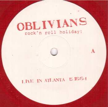 LP Oblivians: Rock 'n Roll Holiday!: Live In Atlanta