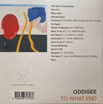 2LP Oddisee: To What End CLR