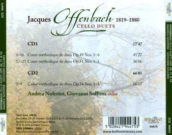 2CD Jacques Offenbach: Cello Duets