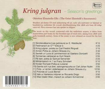 CD Oktetten Ehnstedts Eftr.: Kring Julgran - Musik Mellan Oscar Och Knut (Season's Greetings)