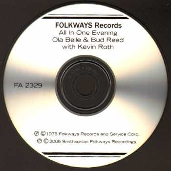 CD Ola Belle Reed: All In One Evening