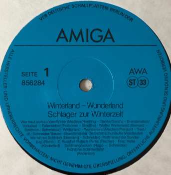 LP Darina Rolincová: Winterland – Wunderland · Schlager Zur Winterzeit