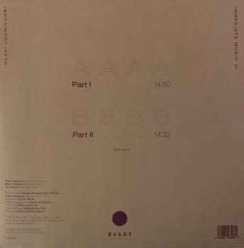 LP Olavi Louhivuori: Immediate Music III