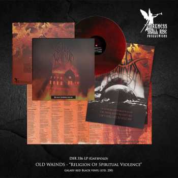 LP Old Wainds: Religion Of Spiritual Violence (galaxy Red Black Vinyl)