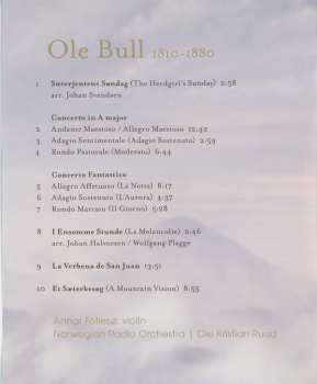 Blu-ray/SACD Kringkastingsorkestret: Ole Bull Violin Concertos