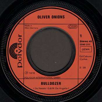 SP Oliver Onions: Bulldozer