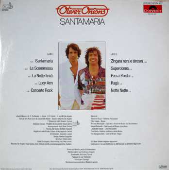LP Oliver Onions: Santa Maria