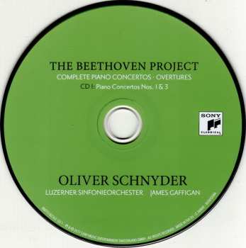 3CD James Gaffigan: The Beethoven Project – Complete Piano Concertos ∙ Overtures