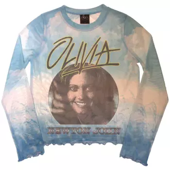 Mujeres Long Sleeve Camiseta Circle Photo
