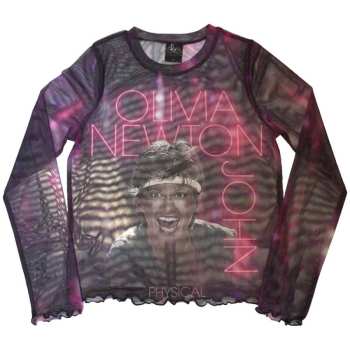 Merch Olivia Newton-John: Mujeres Long Sleeve Camiseta Physical